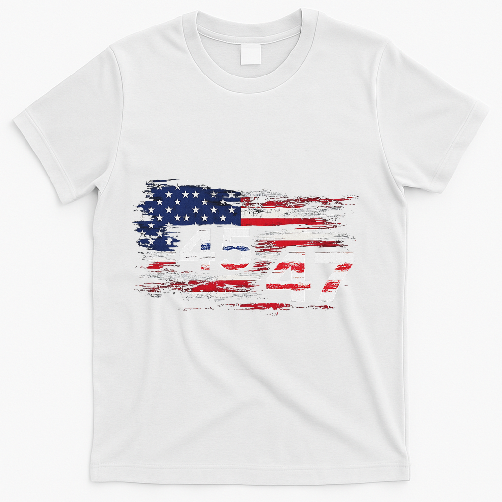 American Made Trump 45 47 T-Shirt