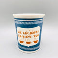 201-300ml Paper Cup Style Ceramic Mug Coffee Mug Gift Mug Household Water Mug Milk Tea Mug Milk Mug