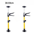 2PCS Adjustable Manual Jack Support Rod for Cabinet Installation Effort-Saving Extendable Steel Support Bar