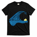 Blue Cats Wave For Kamala Funny Trump Blue Wave Of Cat T-Shirt
