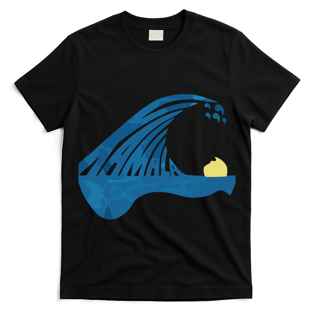 Blue Cats Wave For Kamala Funny Trump Blue Wave Of Cat T-Shirt