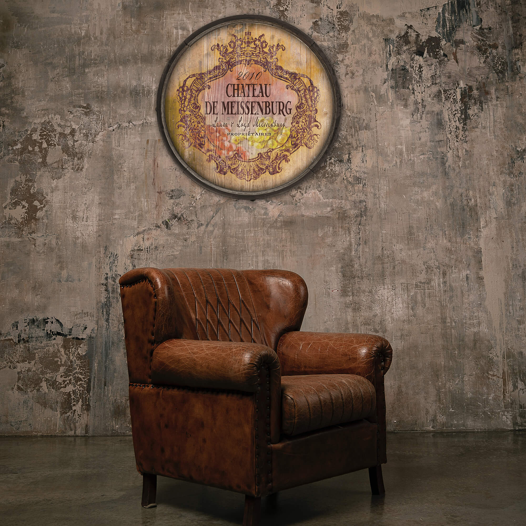 Chateau de Meissenburg - Barrel End Wall Art