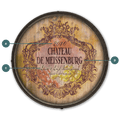 Chateau de Meissenburg - Barrel End Wall Art