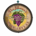 Wine Celler - Barrel End Wall Art