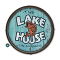 The Lake House - Barrel End Wall Art
