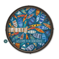 Dockside Delight - Barrel End Wall Art