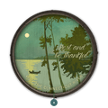 Rest and Be Thankful - Barrel End Wall Art