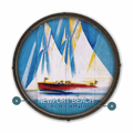 Red Cruiser - Barrel End Wall Art