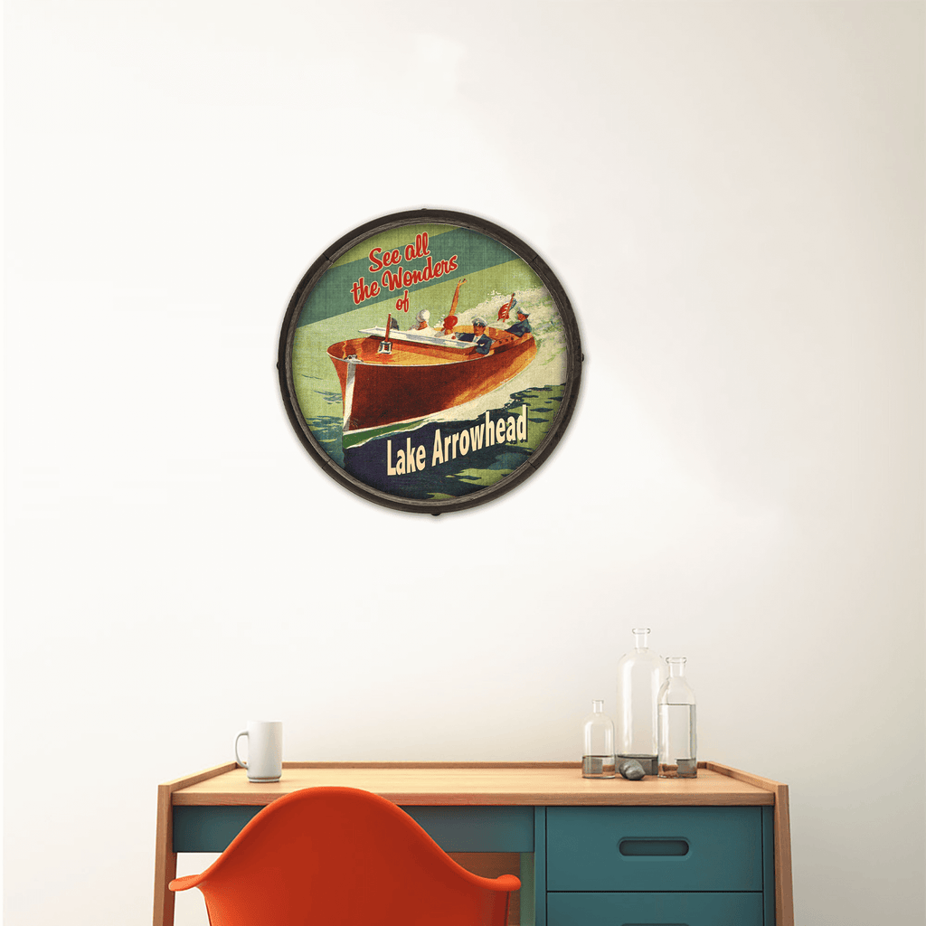 See the Wonders - Barrel End Wall Art