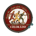 Enjoy the Magic of the Winter Season - Barrel End Wall Art