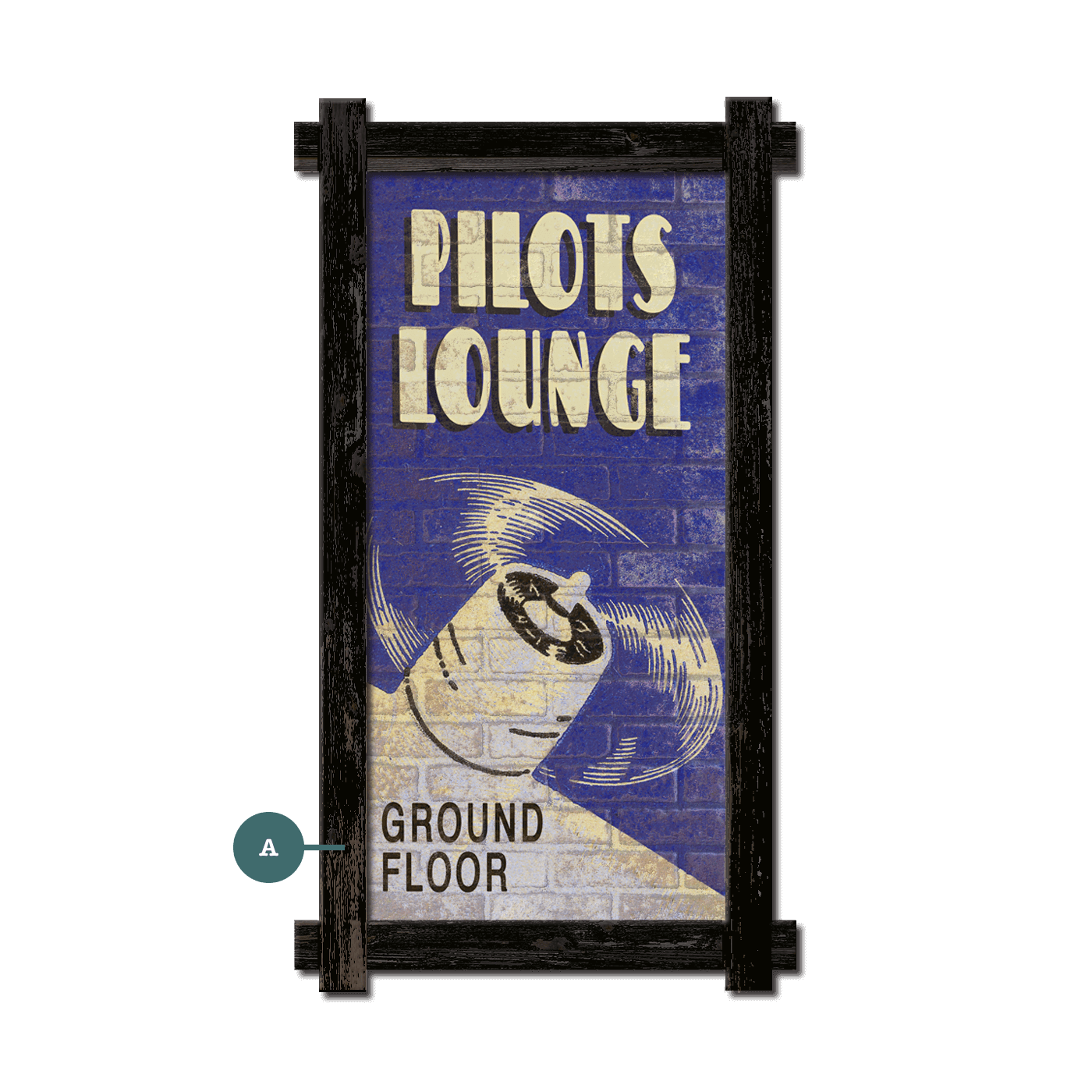 Pilots Lounge - Framed Wall Art
