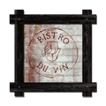 Bistro du Vin - Framed Wall Art