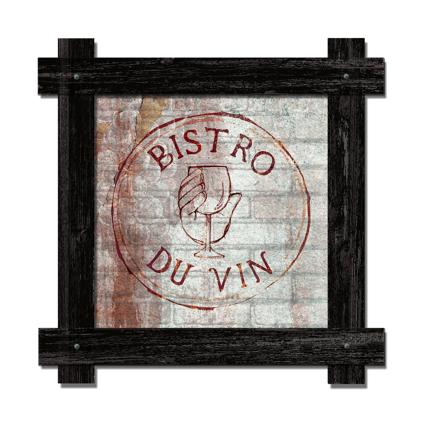 Bistro du Vin - Framed Wall Art