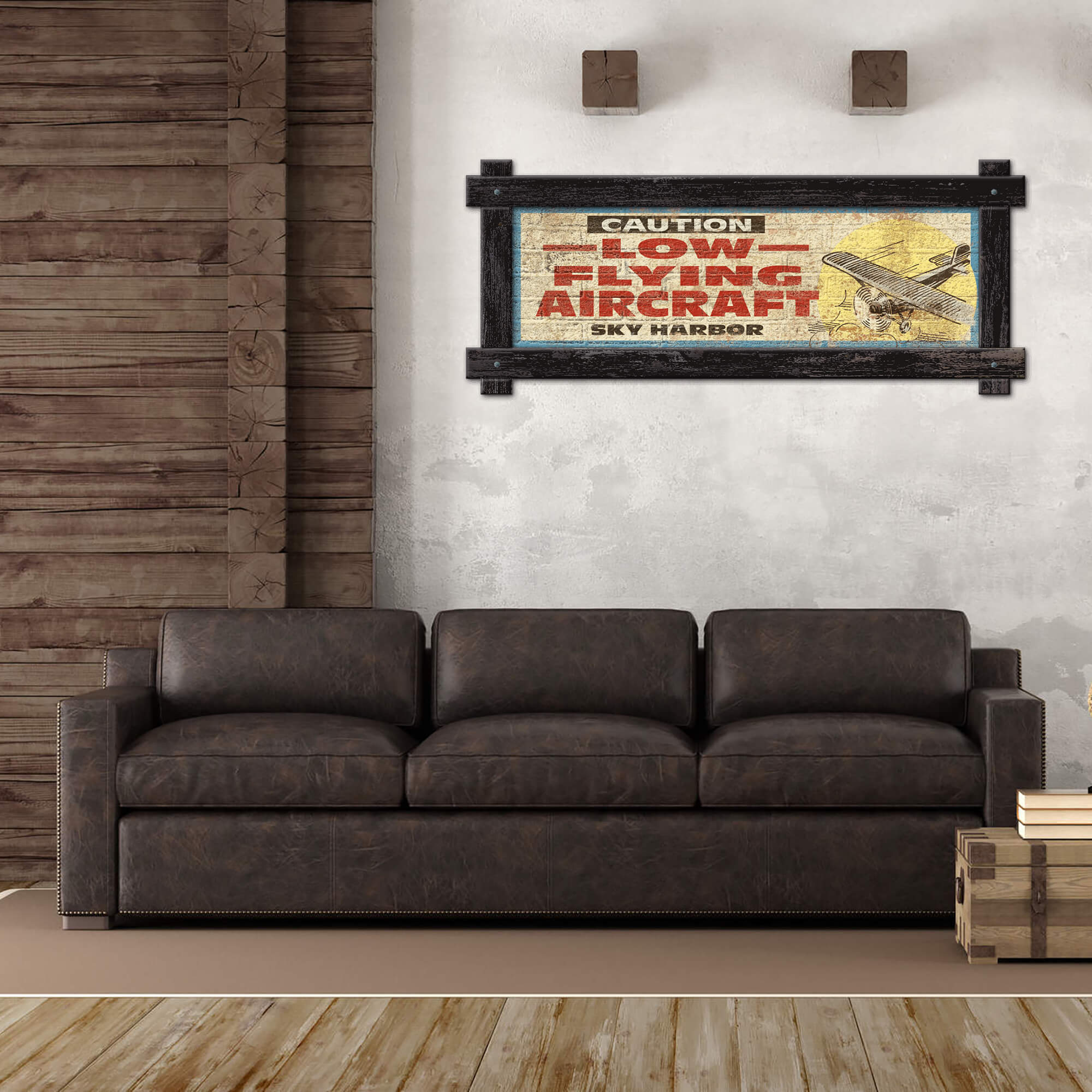 Low Flying Aircraft - Framed Wall Art