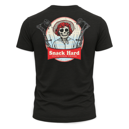 "Snack Hard Hunting Team" Tee