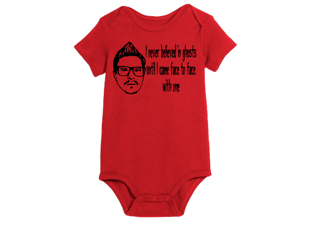 Believe Ghost Adventures Childrens Bodysuit Newborn 24 Months Horror Halloween