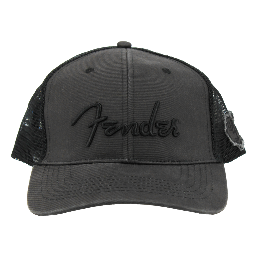 Fender Black Out Trucker Hat