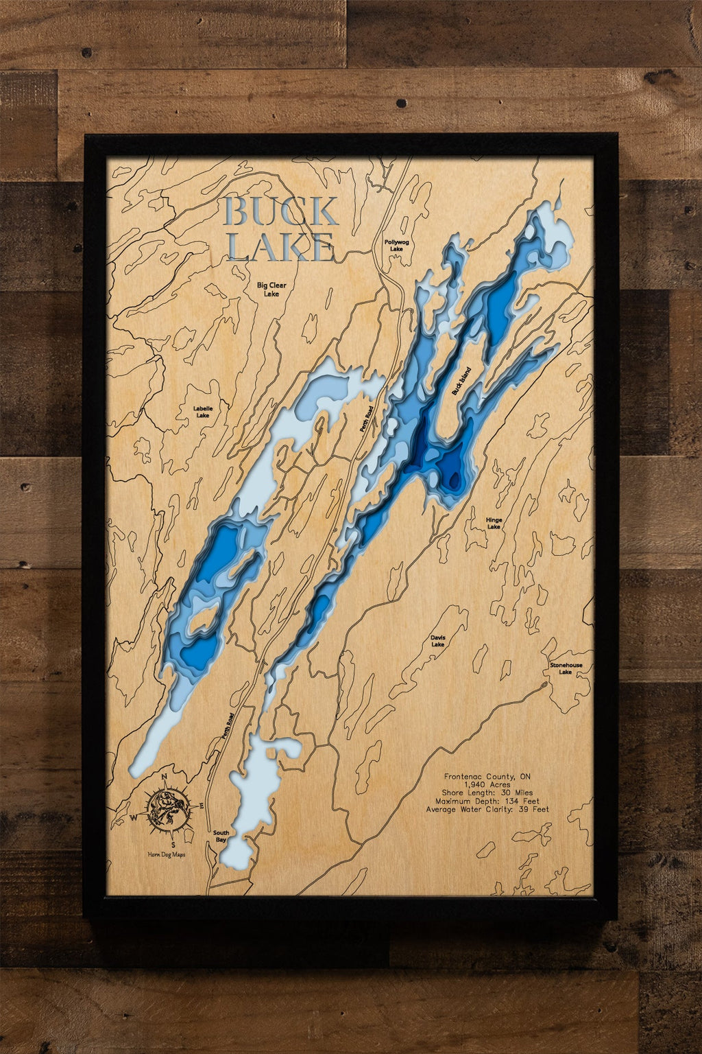 Buck Lake in Frontenac County, Ontario
