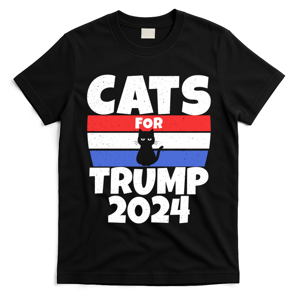 Cats For Trump 2024 T-Shirt