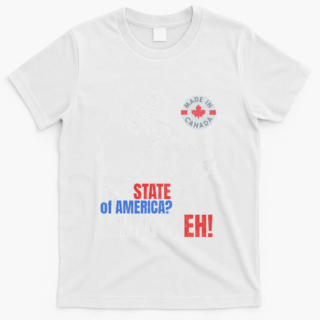 Canadian Patriotic Anti Trump Canada Map T-Shirt