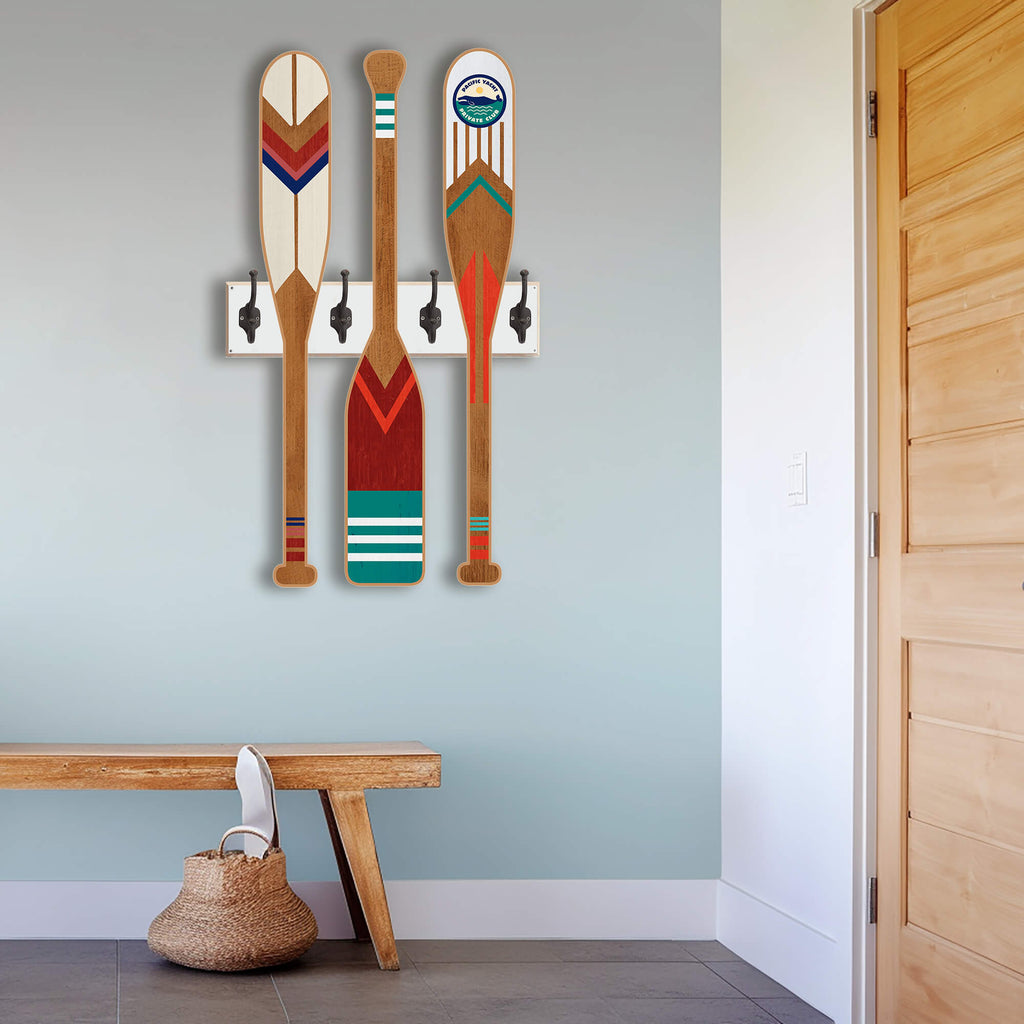 Oar Coatrack - Classic Trio Edition