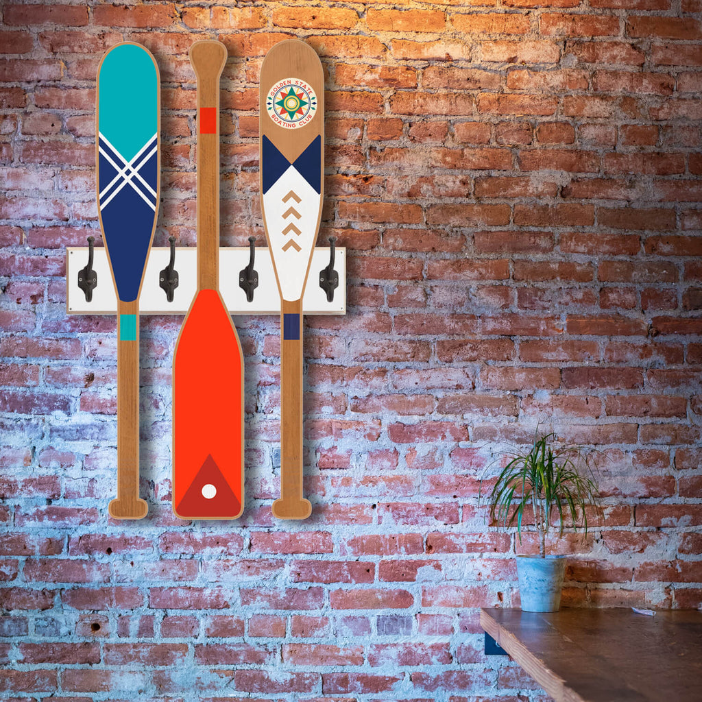 Oar Coatrack - Seafarer's Edition