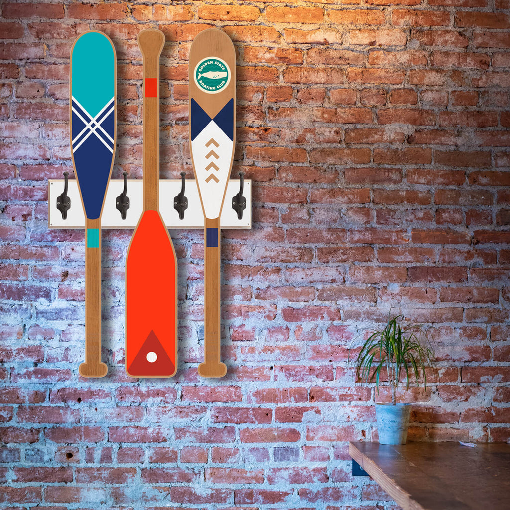Oar Coatrack - Seafarer's Edition