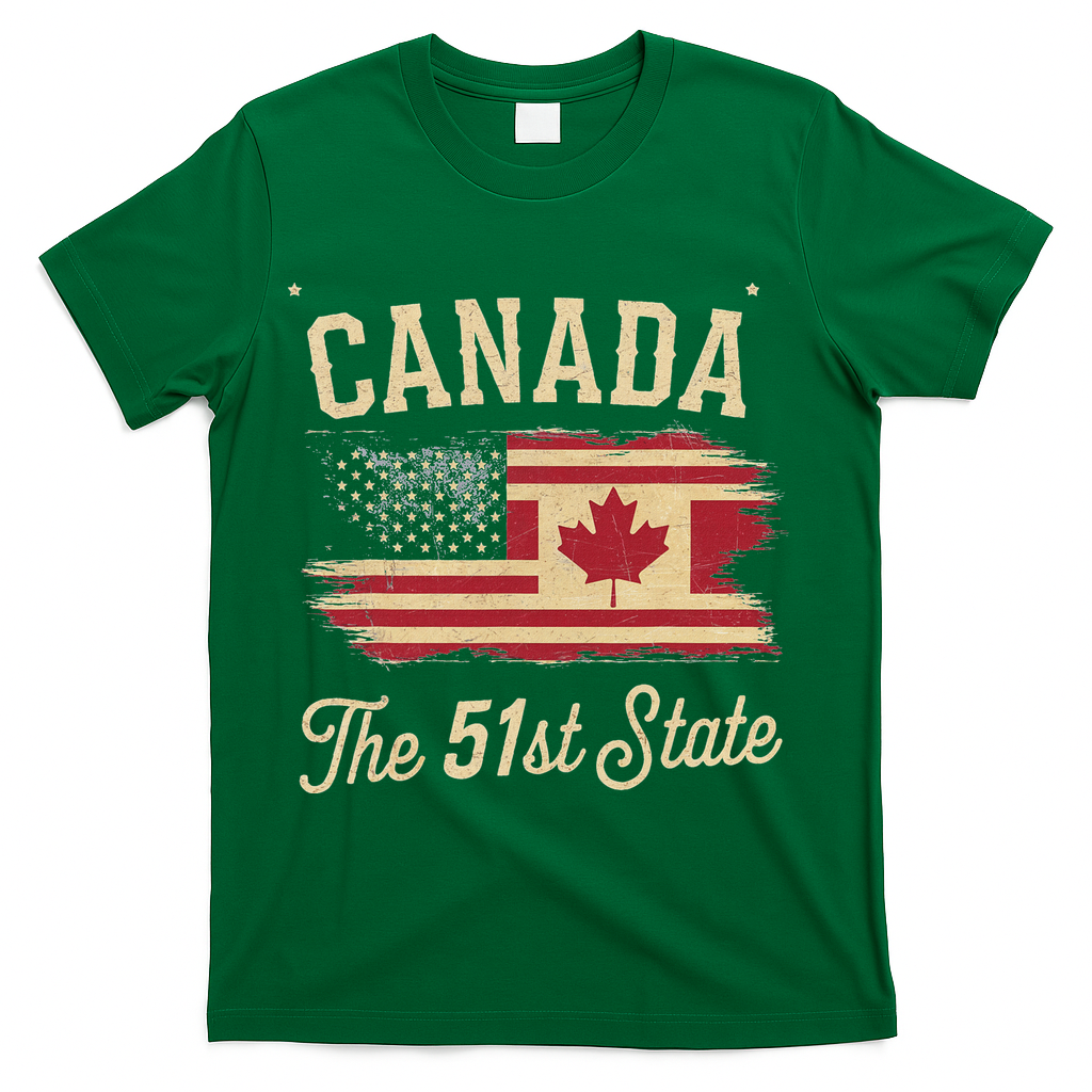 Canada The 51 State Trump Canada U.S State T-Shirt