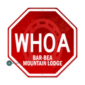 Whoa Stop Sign - Decorative Plaque