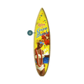 Tanned Beach Babe - Surfboard Wall Art