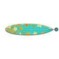 Starfish Soiree - Surfboard Wall Art