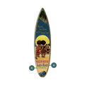 Stars and Hawaiian Moon - Surfboard Wall Art