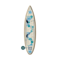 Hawaiian Flowers - Surfboard Wall Art