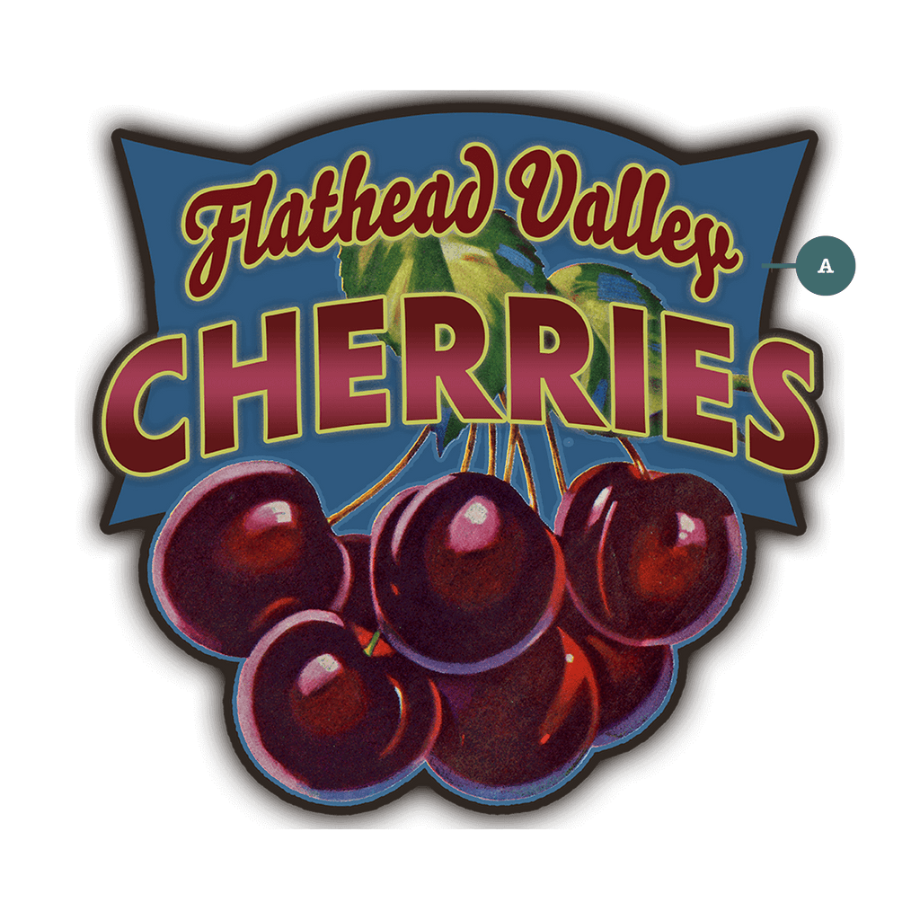 Garden Cutouts: Cherries - Decorative Plaque