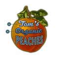 Garden Cutouts: Peaches - Decorative Plaque