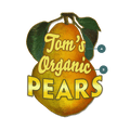 Garden Cutouts: Pears - Decorative Plaque