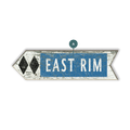 Ski Run Difficulty Arrow: Double Black - Wood Wall Decor