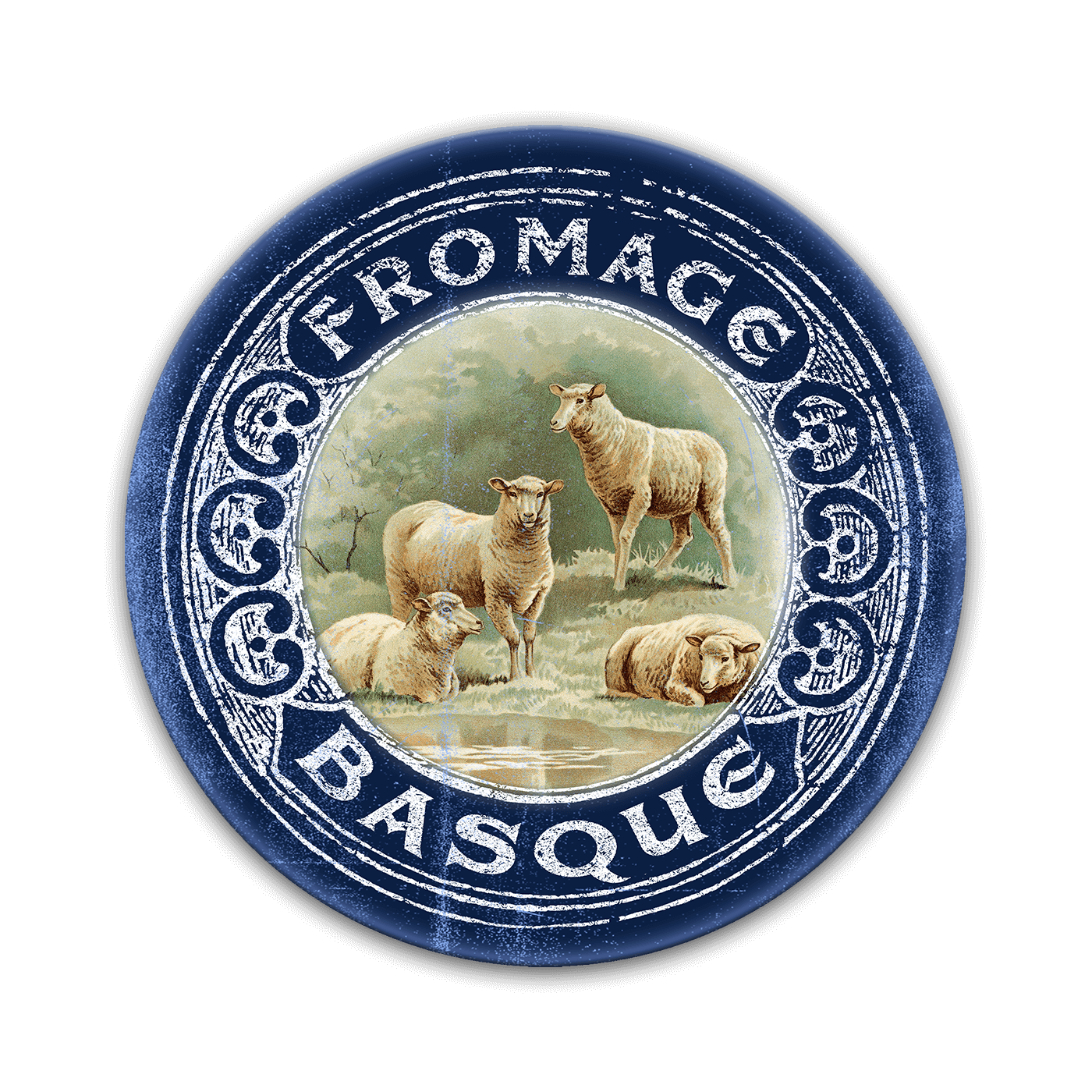 Fromage Basque Cheese Label