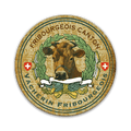 Vacherin Fribourgeois Cheese Label