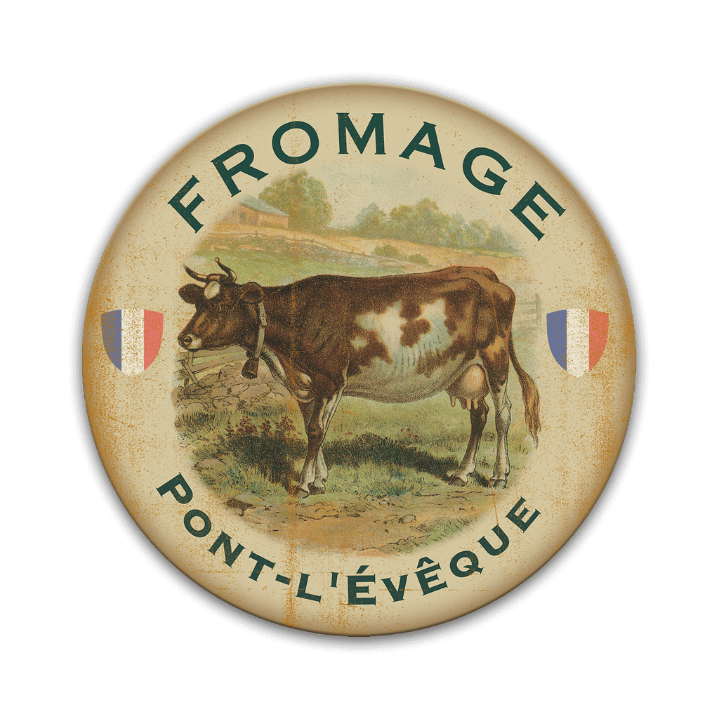 Fromage Pont-l'Évêque Cheese Label