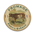 Fromage Pont-l'Évêque Cheese Label