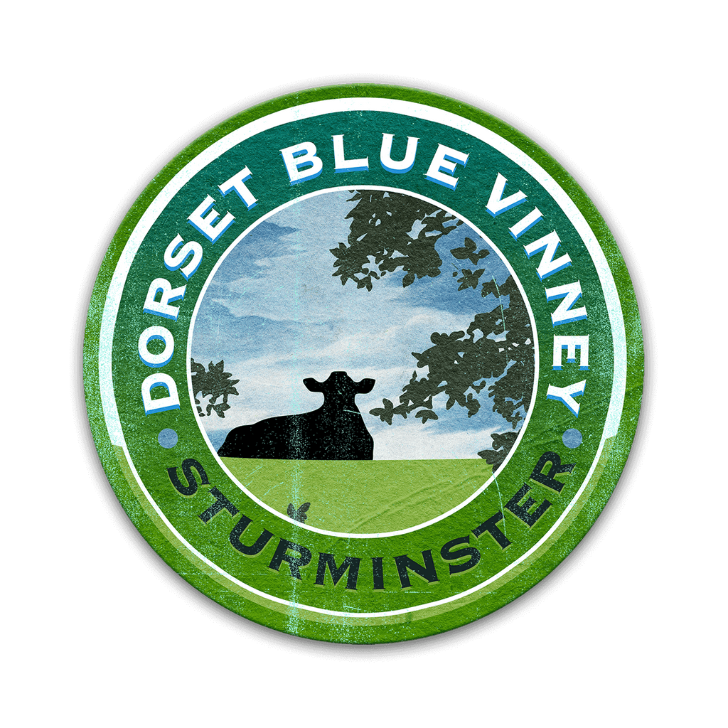Dorset Blue Vinney Sturminster Cheese Label