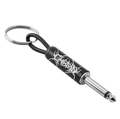 Chibson Guitar Plug Keychain