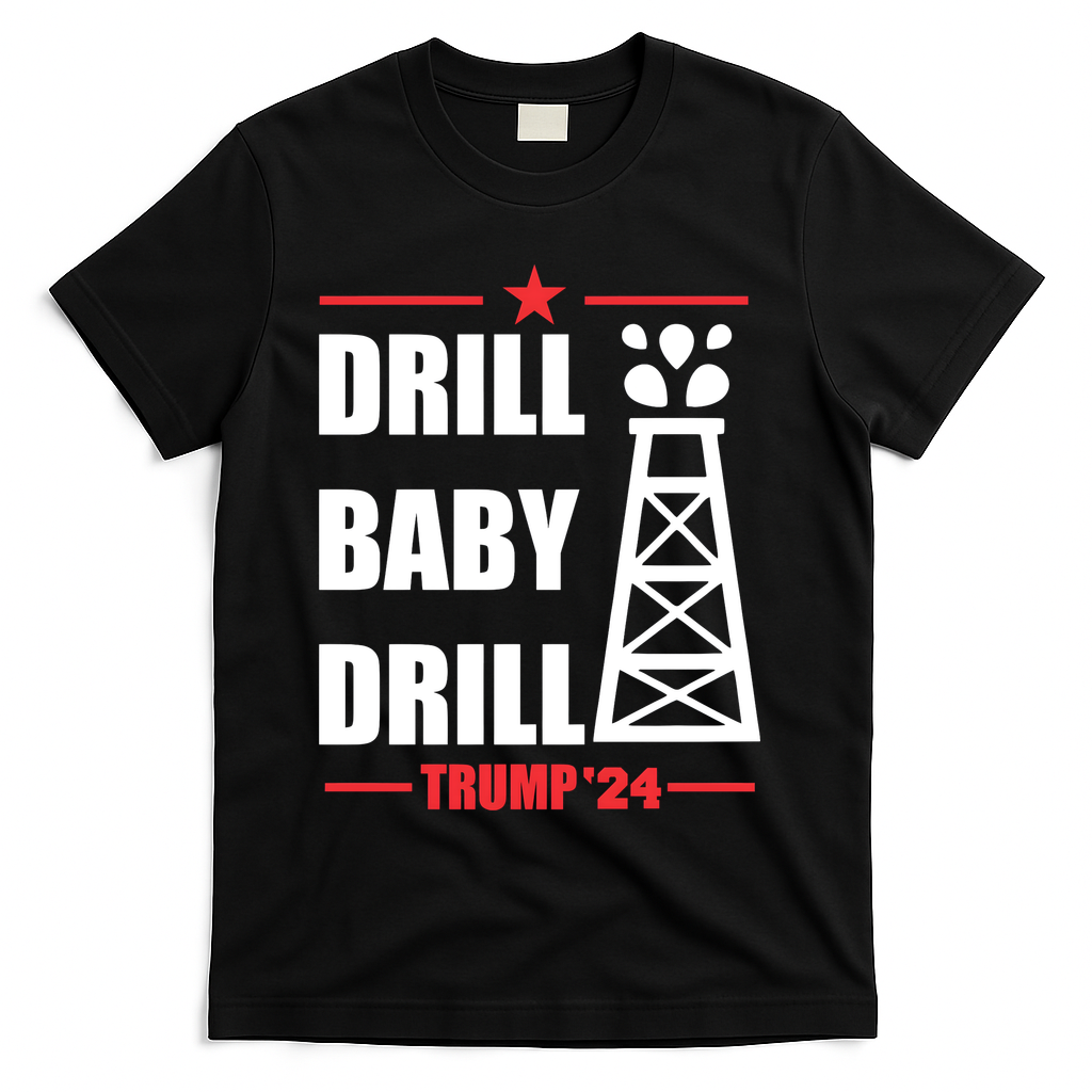 Drill Baby Drill Trump 24 Drill Baby Drill Trump 24 Donald Trump T-Shirt