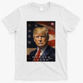 Donald J Trump 45th President Of The United States Portrait T-Shirt