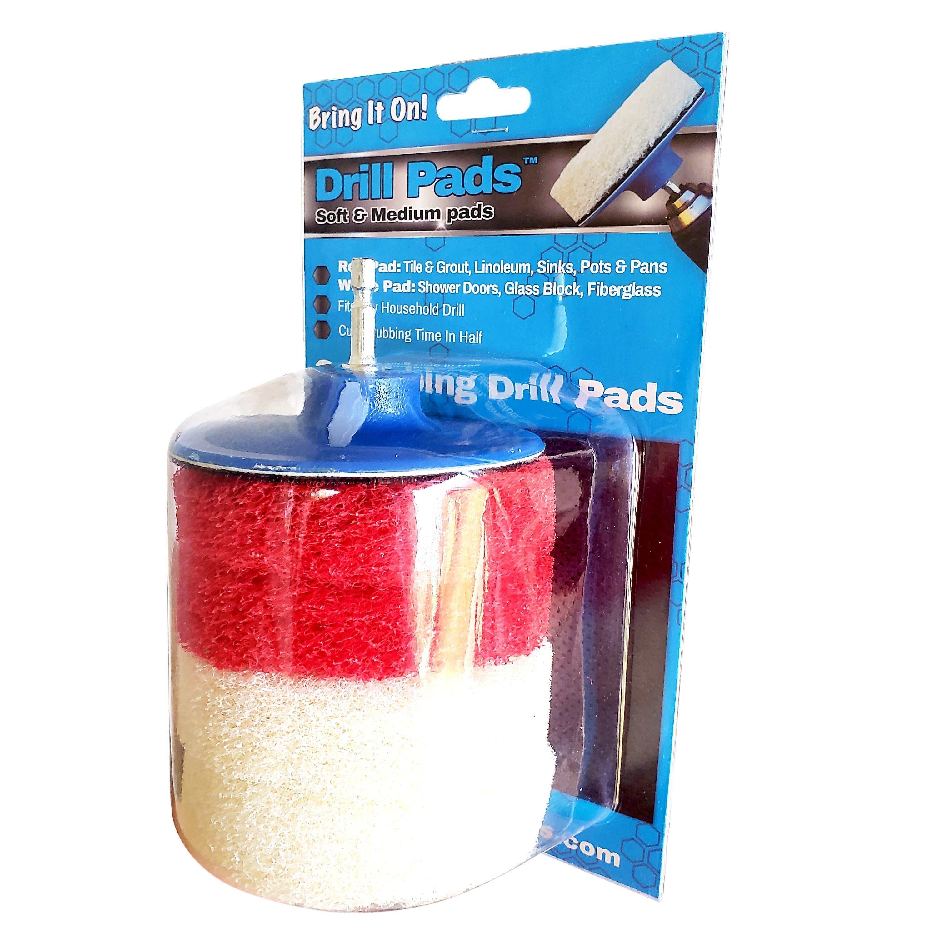 Scrubbing Drill Pads