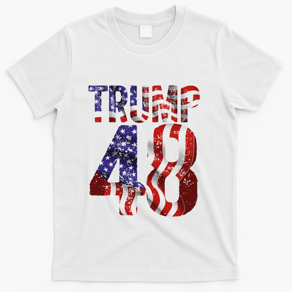 Donald Trump 2028 Trump 45 47 48th President T-Shirt
