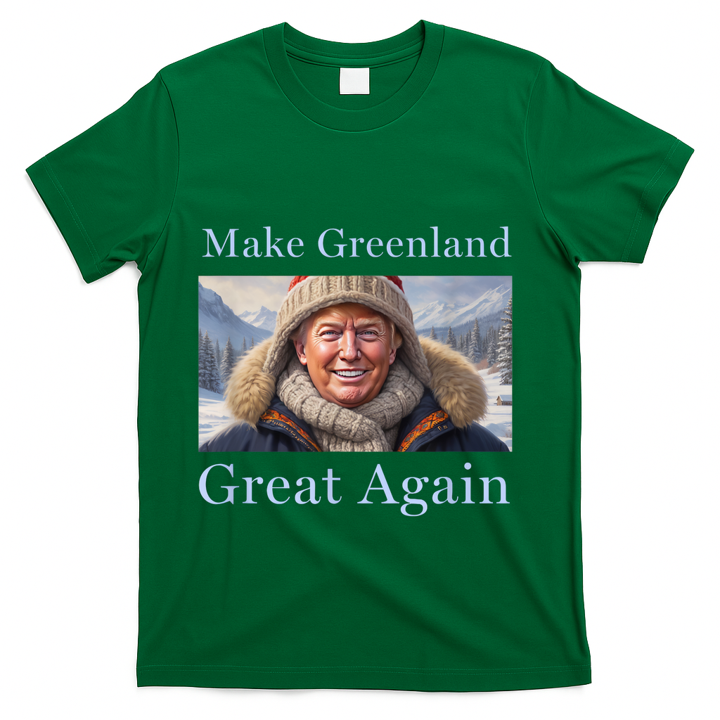Donald Trump Greenland Funny Conservative Maga T-Shirt
