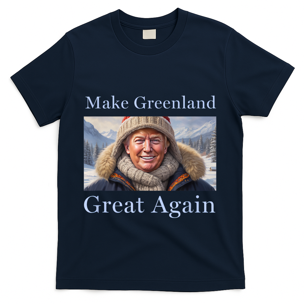 Donald Trump Greenland Funny Conservative Maga T-Shirt