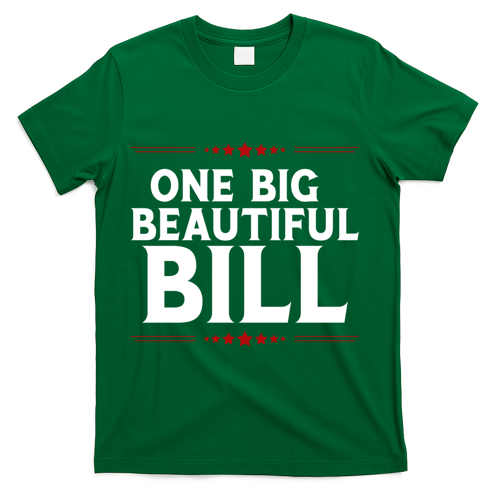Donald Trump One Big Beautiful Bill T-Shirt